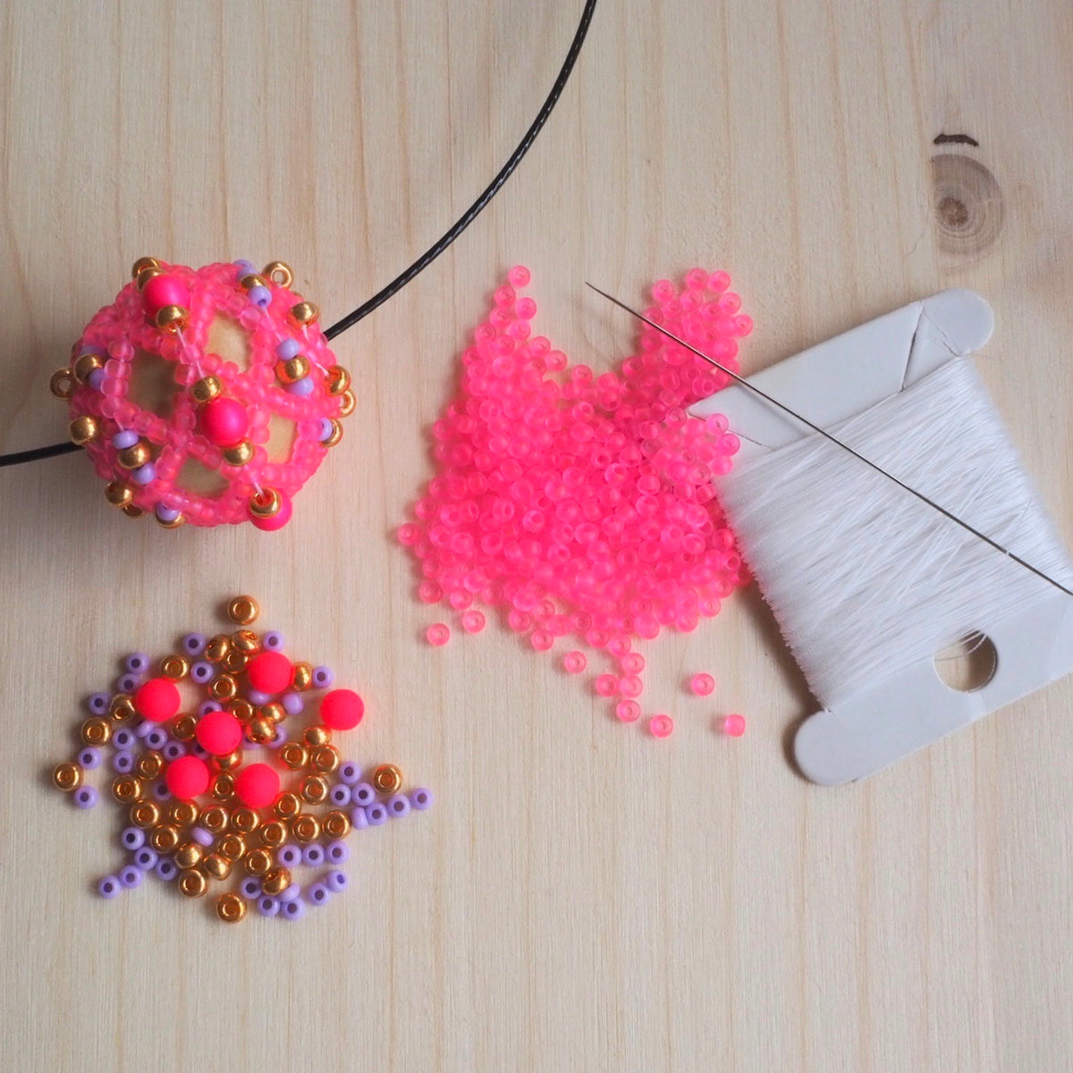 Long Bead Necklace Kit — Amy Surman
